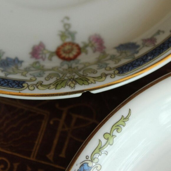 Vintage 1920s 1930s Tea Saucer, Hutschenreuther Selb China Plate, Bavaria - Picture 7 of 10